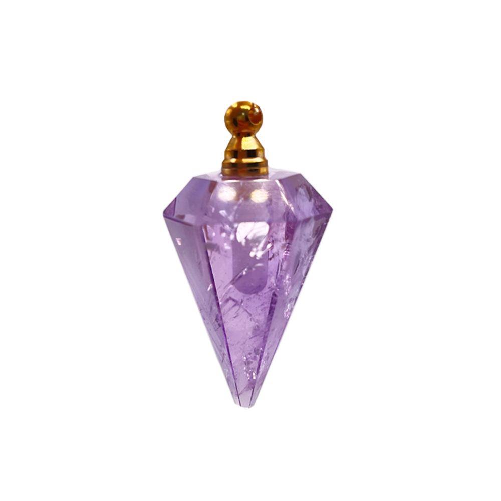 Amethyst Quartz Vessel Perfume Amulet