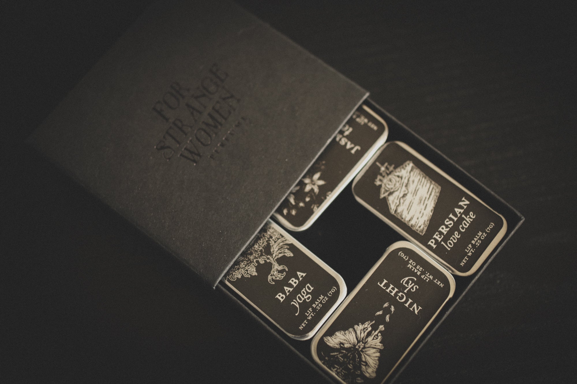 Lip Balm Gift Set — Floral, Spicy, Woods, and Herbal Lip Balms