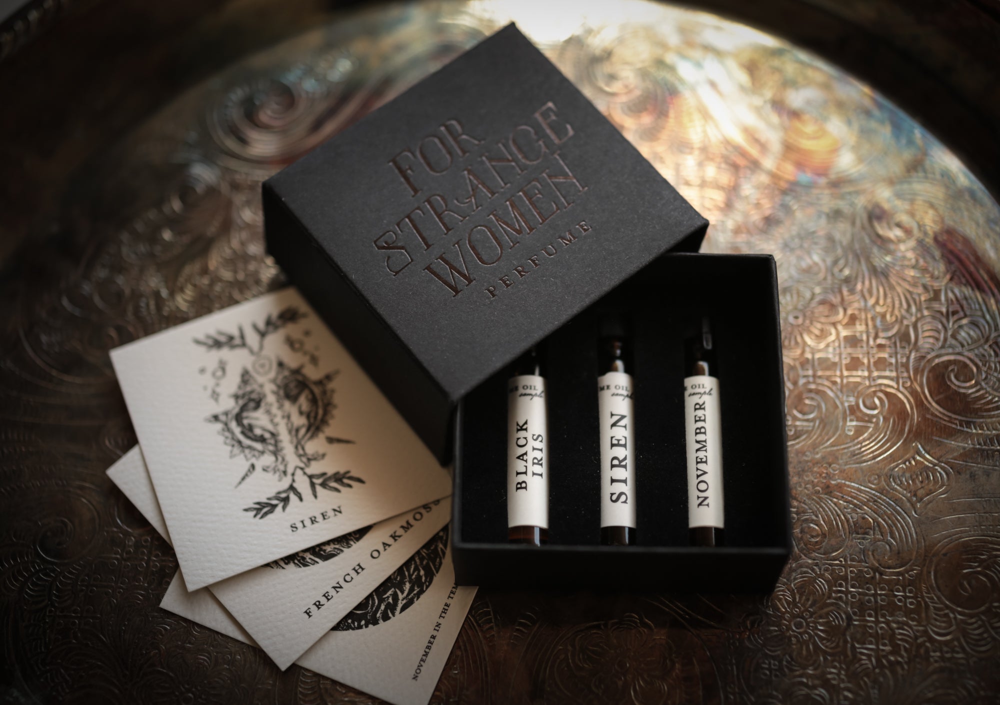 Perfume Sample Set - botanical, organic, natural perfume - best natural ...