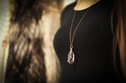 The Faceted Drop Perfume Amulet