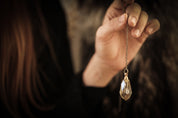 The Faceted Drop Perfume Amulet