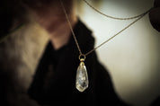 The Faceted Drop Perfume Amulet
